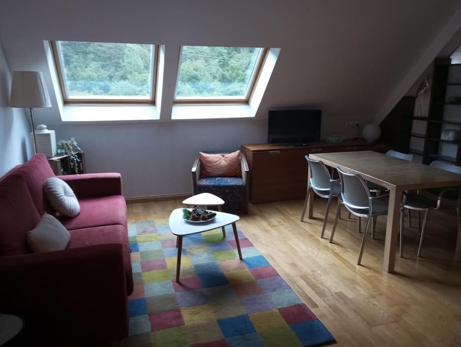 Atico La Flor Del Sol Appartement Canfranc Buitenkant foto